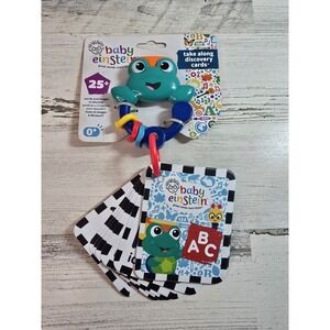 Baby Einstein Take Along Discovery Cards Frog Sensory Infant Toy 90547 ABCs 0m+